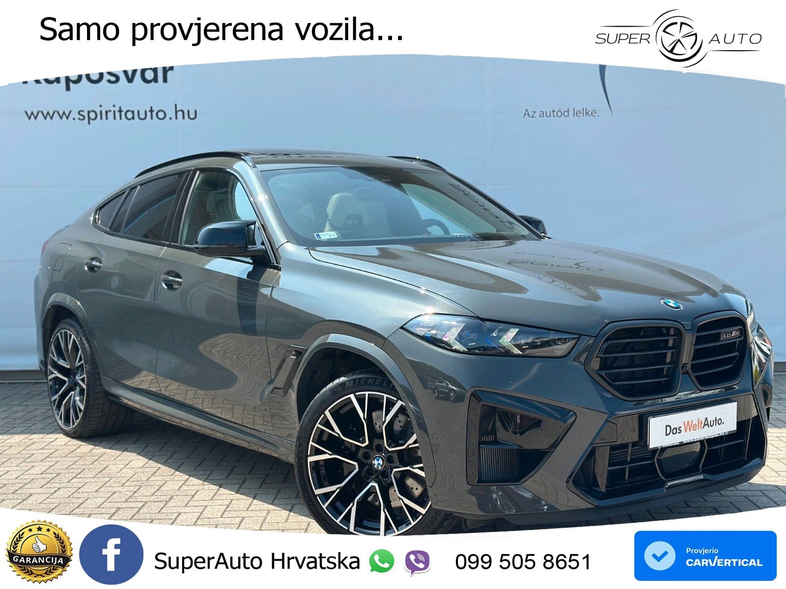 BMW X6 M Competition 4.4 V8 (625 KS) xDrive Steptronic LED+GR SJED+ACC