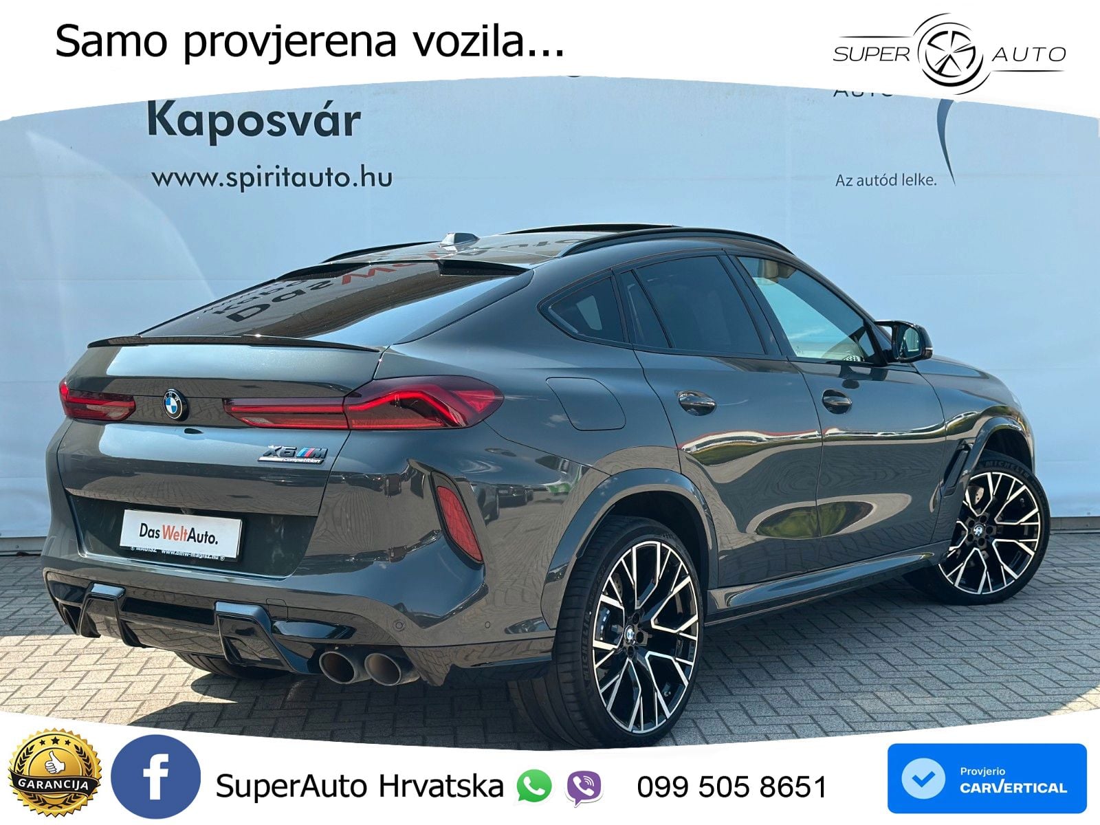 BMW X6 M Competition 4.4 V8 (625 KS) xDrive Steptronic LED+GR SJED+ACC