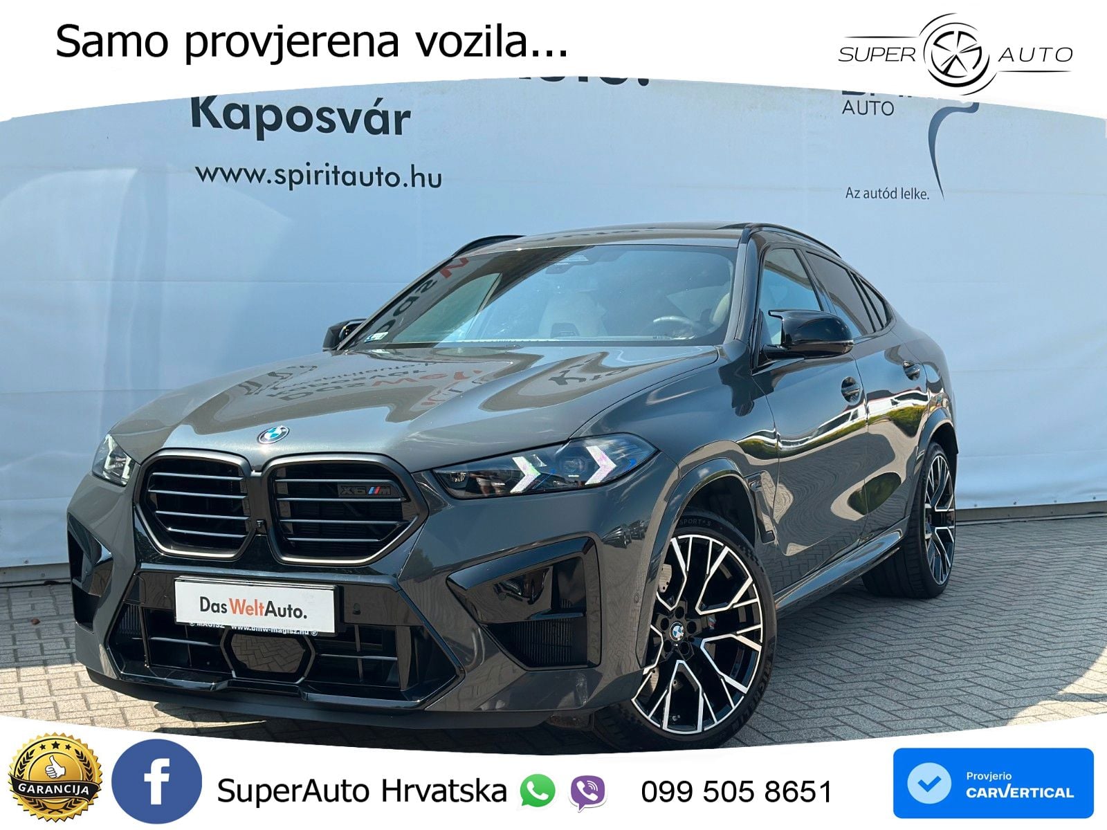BMW X6 M Competition 4.4 V8 (625 KS) xDrive Steptronic LED+GR SJED+ACC