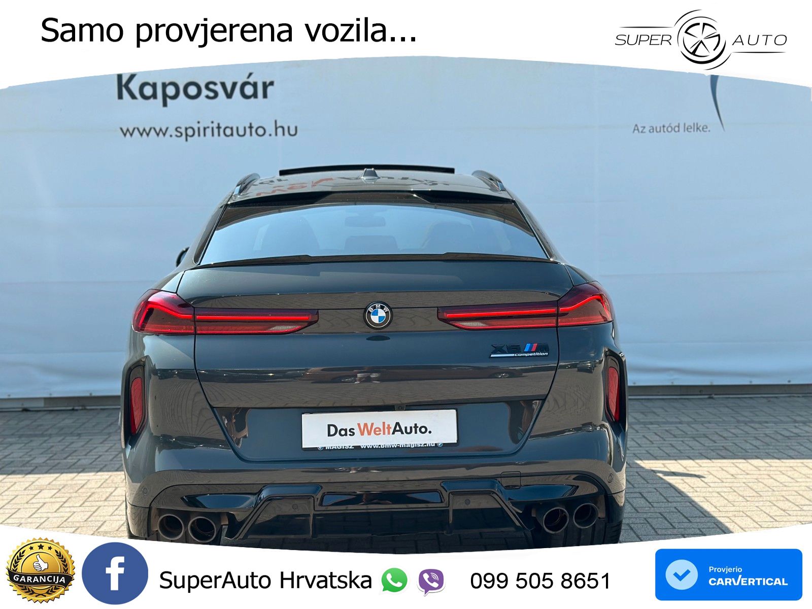BMW X6 M Competition 4.4 V8 (625 KS) xDrive Steptronic LED+GR SJED+ACC
