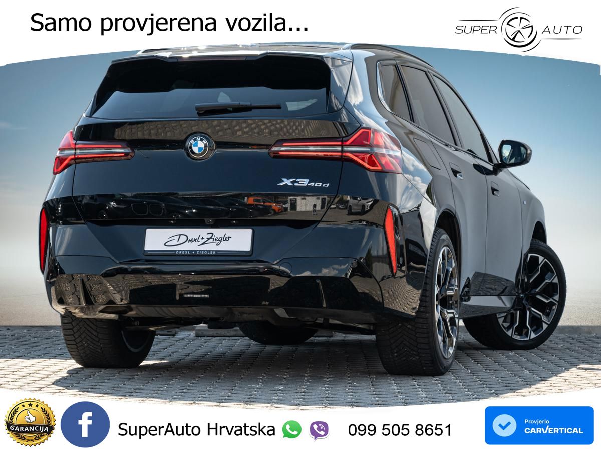 BMW X3 40d xDrive Steptronic ACC+HEAD+4xGR SJED+360+PANO