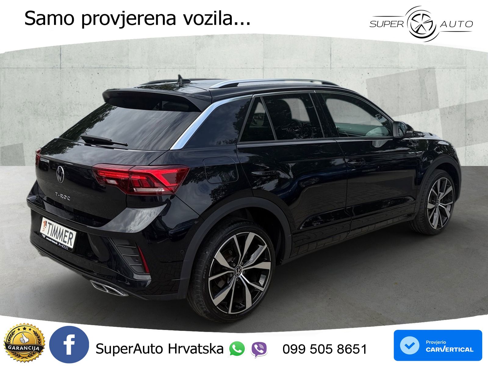 Volkswagen T-Roc I 1.5 TSI (150 KS) DSG LED+GR SJED+ACC