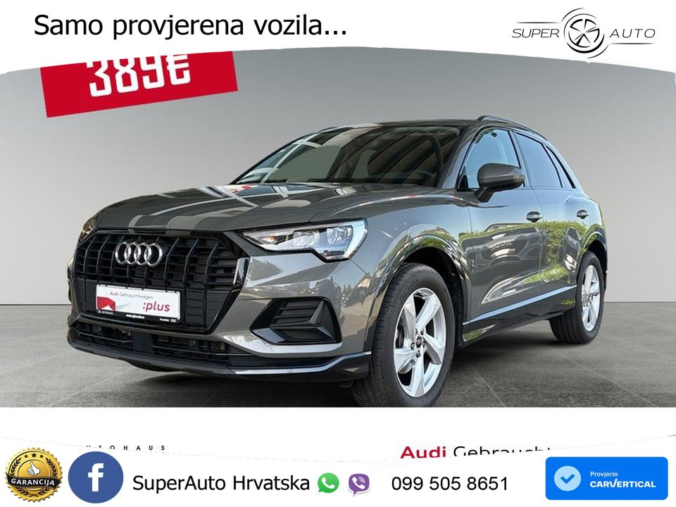 Audi Q3 35 TFSI (150 KS) S tronic LED+GR SJED+ACC