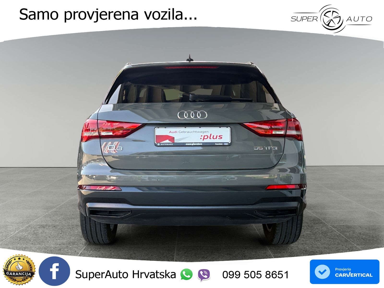 Audi Q3 35 TFSI (150 KS) S tronic LED+GR SJED+ACC