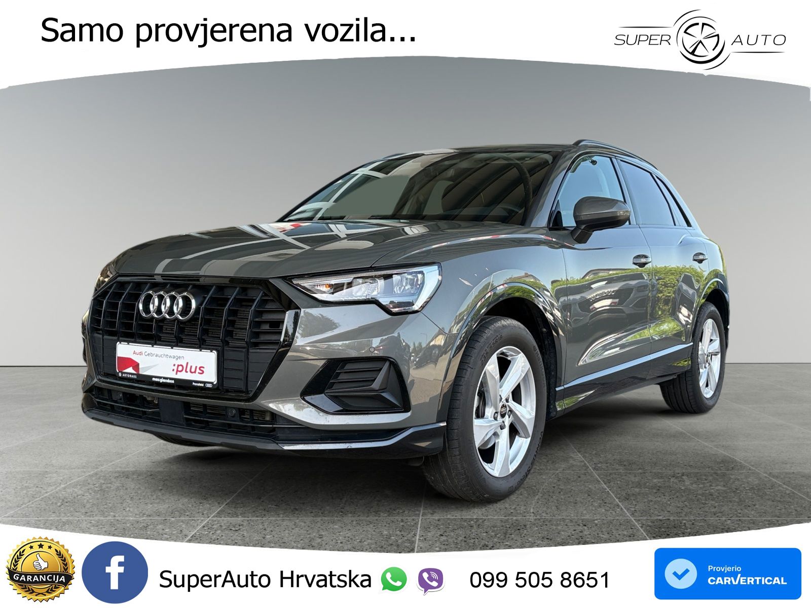 Audi Q3 35 TFSI (150 KS) S tronic LED+GR SJED+ACC