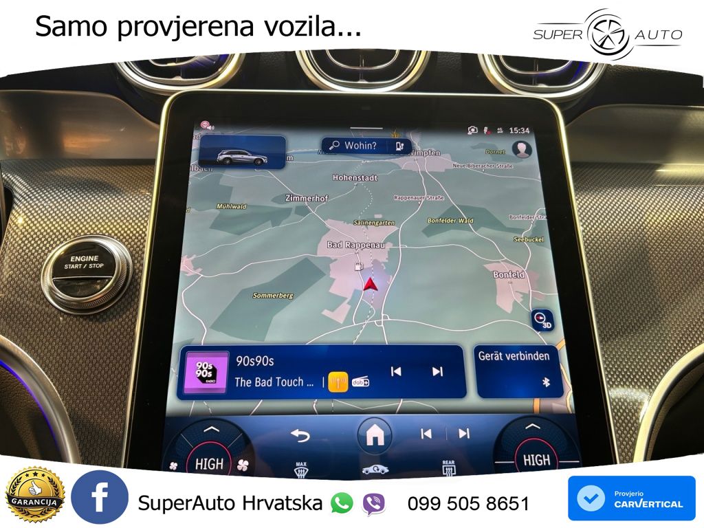 Mercedes GLC 300e (313 KS) 4MATIC 9G-TRONIC Avantgarde LED+GR SJED+ACC