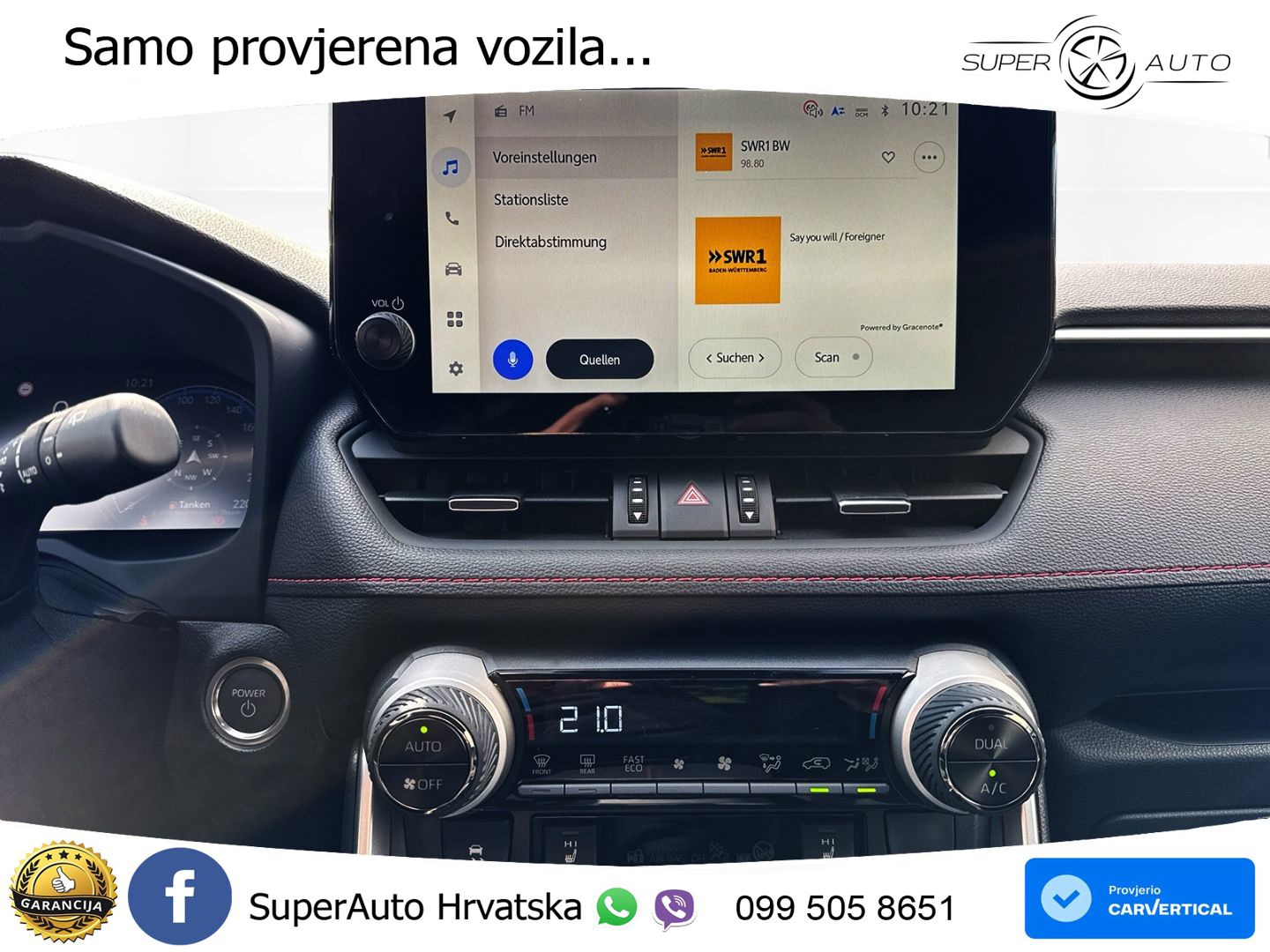 Toyota RAV4 2.5 (306 KS) Hybrid AWD-i eCVT LED+GR SJED+ACC