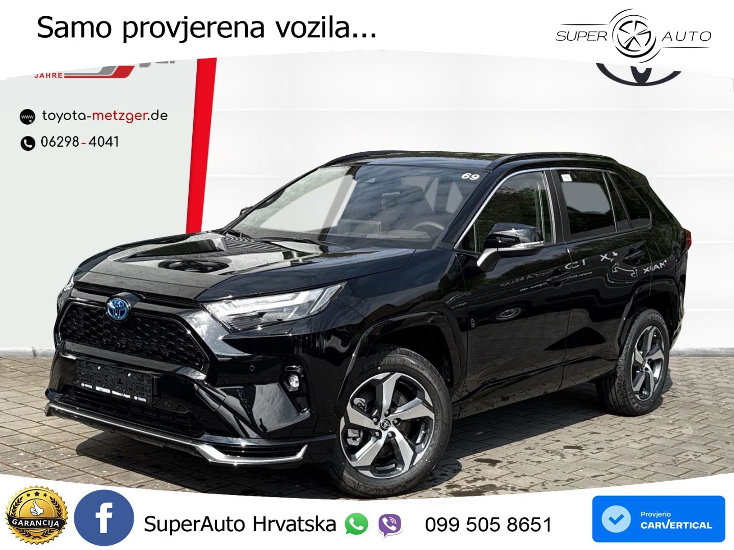 Toyota RAV4 2.5 (306 KS) Hybrid AWD-i eCVT LED+GR SJED+ACC