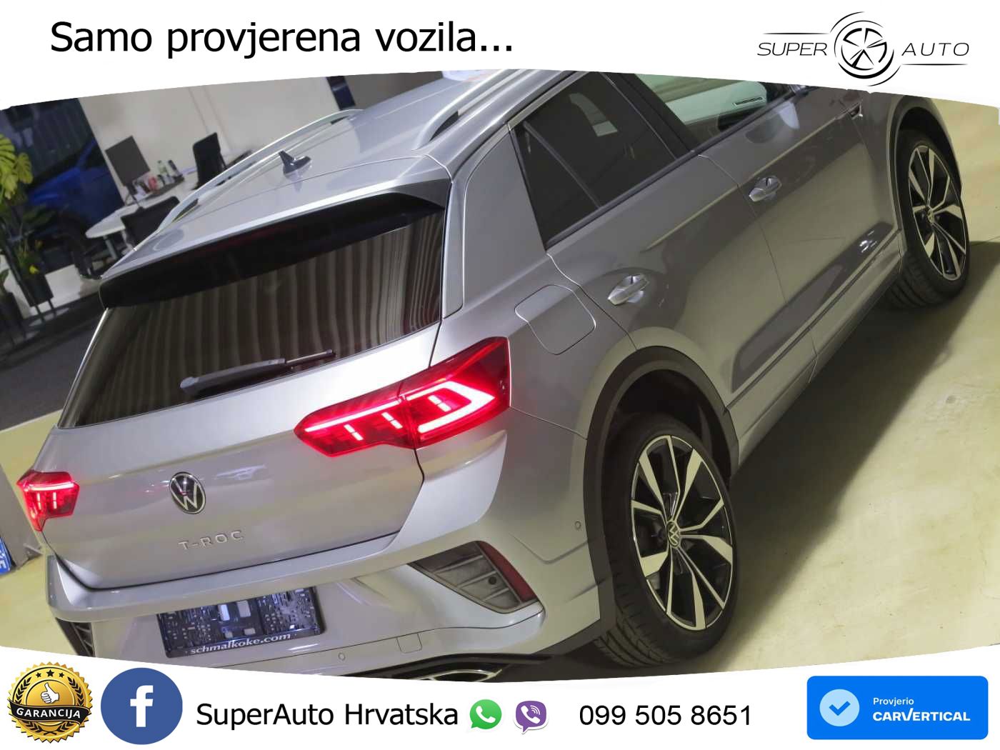 Volkswagen T-Roc I 2.0 TDI (150 KS) DSG LED+GR SJED+ACC