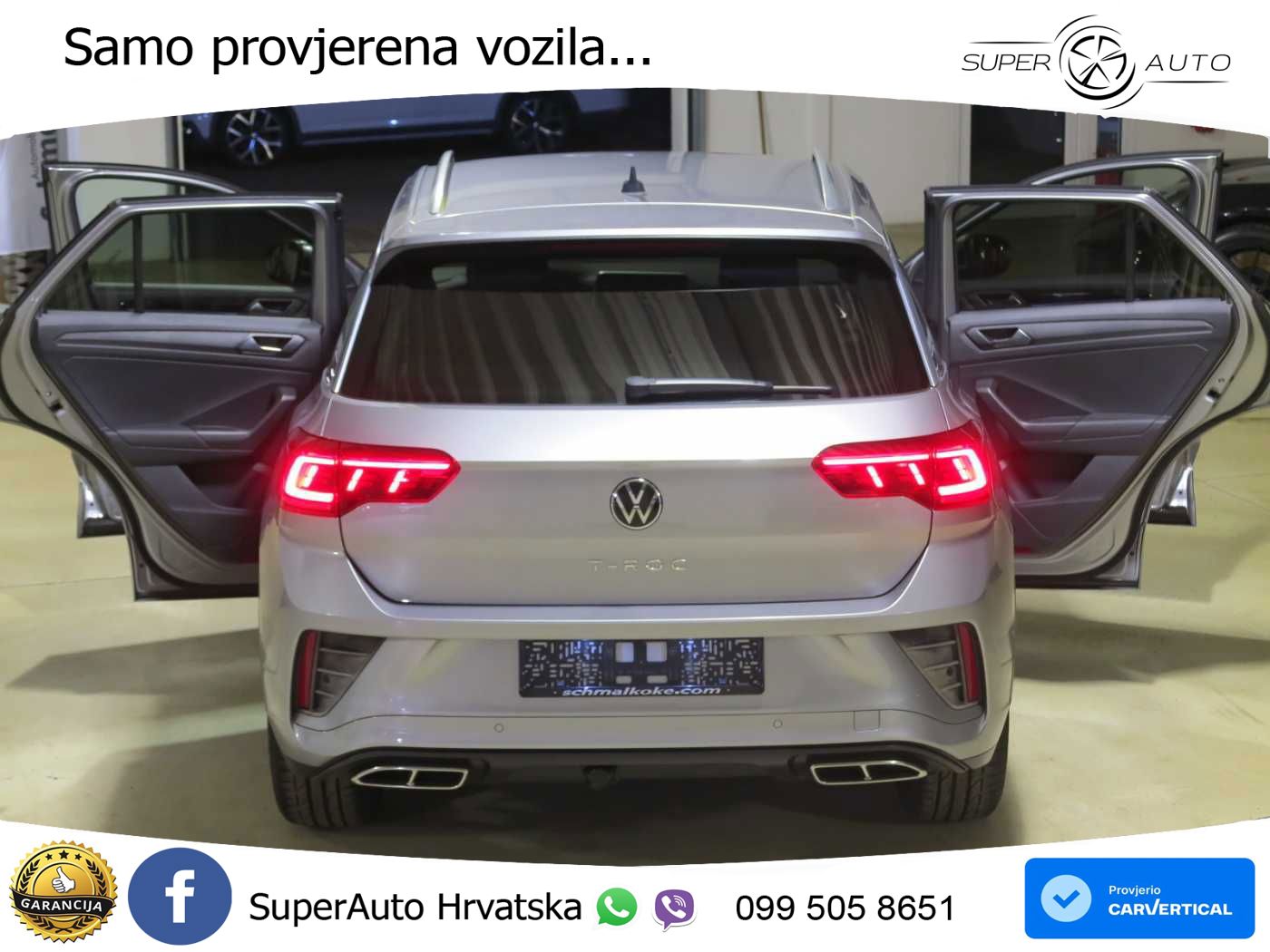 Volkswagen T-Roc I 2.0 TDI (150 KS) DSG LED+GR SJED+ACC