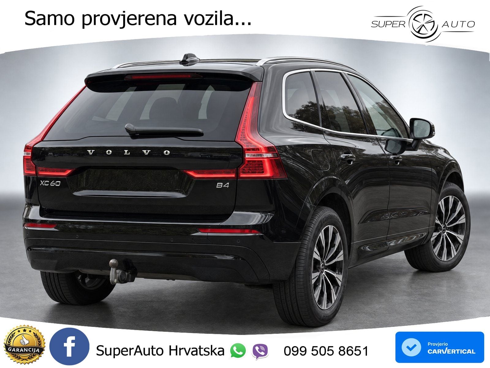 Volvo XC60 B4 Diesel FWD Geartronic LED+GR SJED+ACC