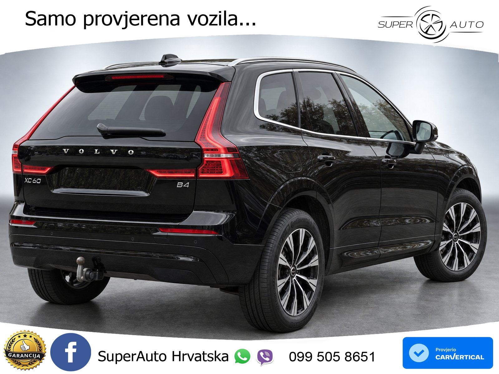 Volvo XC60 B4 Diesel FWD Geartronic LED+GR SJED+ACC