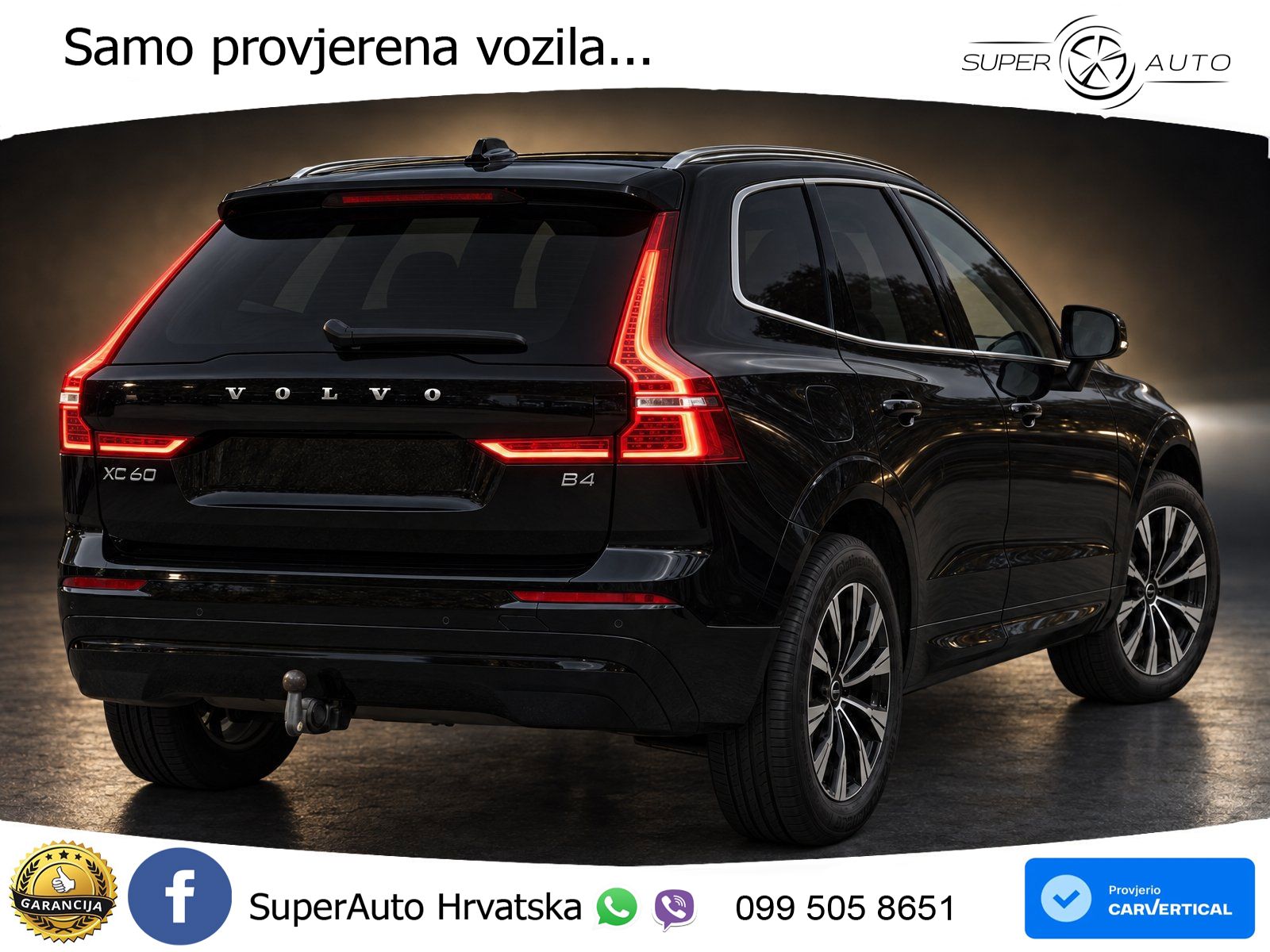 Volvo XC60 B4 Diesel FWD Geartronic LED+GR SJED+ACC