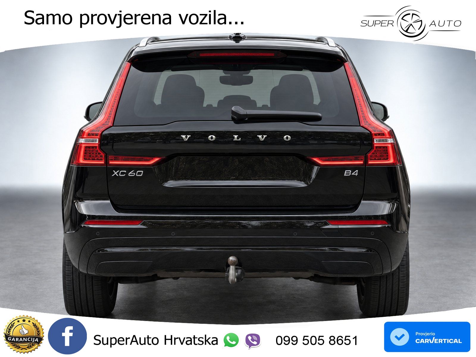 Volvo XC60 B4 Diesel FWD Geartronic LED+GR SJED+ACC