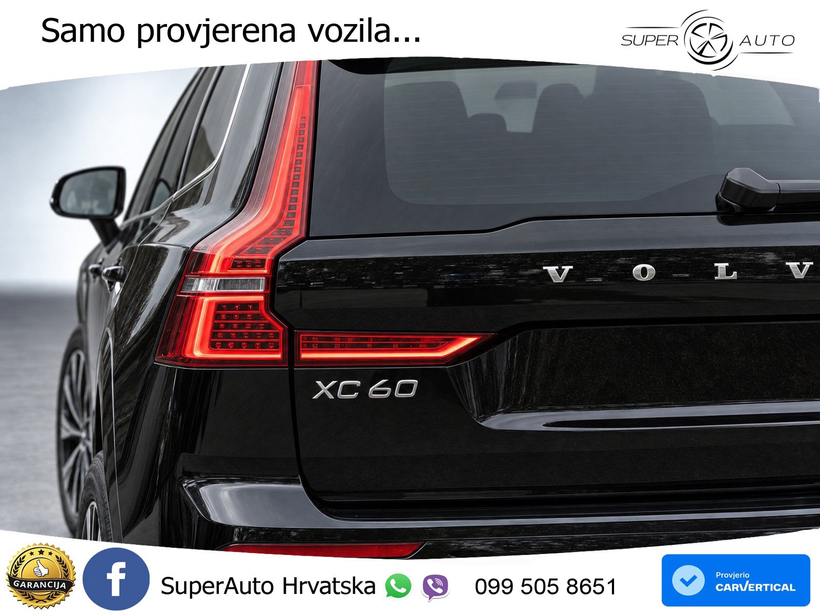 Volvo XC60 B4 Diesel FWD Geartronic LED+GR SJED+ACC