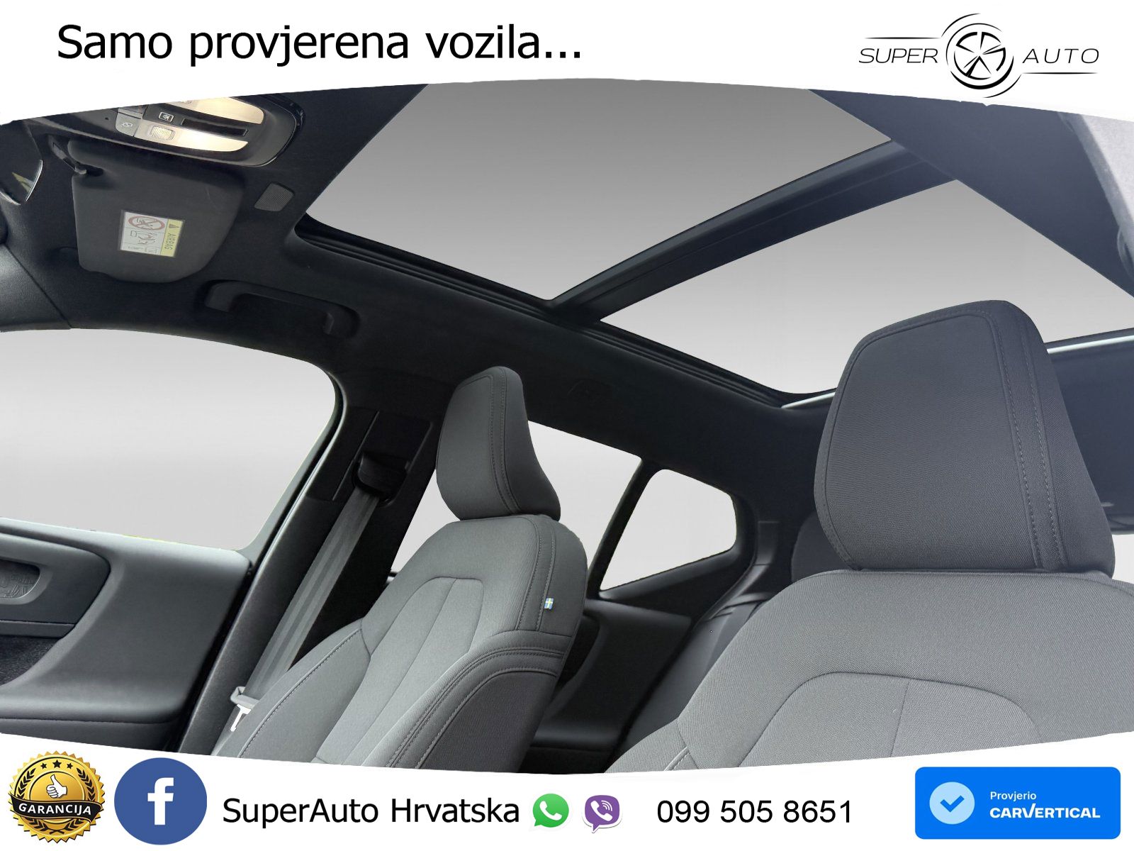 Volvo XC40 Recharge 82 kWh 252 KS Single Motor Extended Range ACC+GR SJED+360+PANO