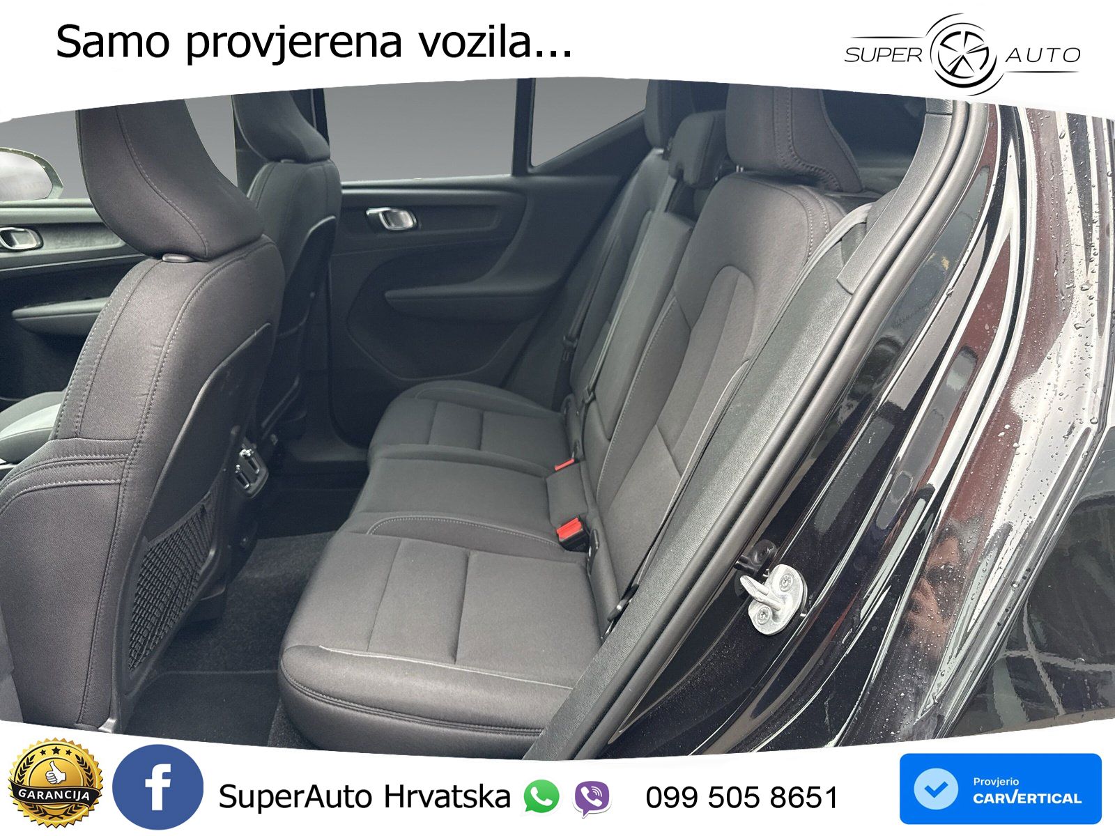 Volvo XC40 Recharge 82 kWh 252 KS Single Motor Extended Range ACC+GR SJED+360+PANO