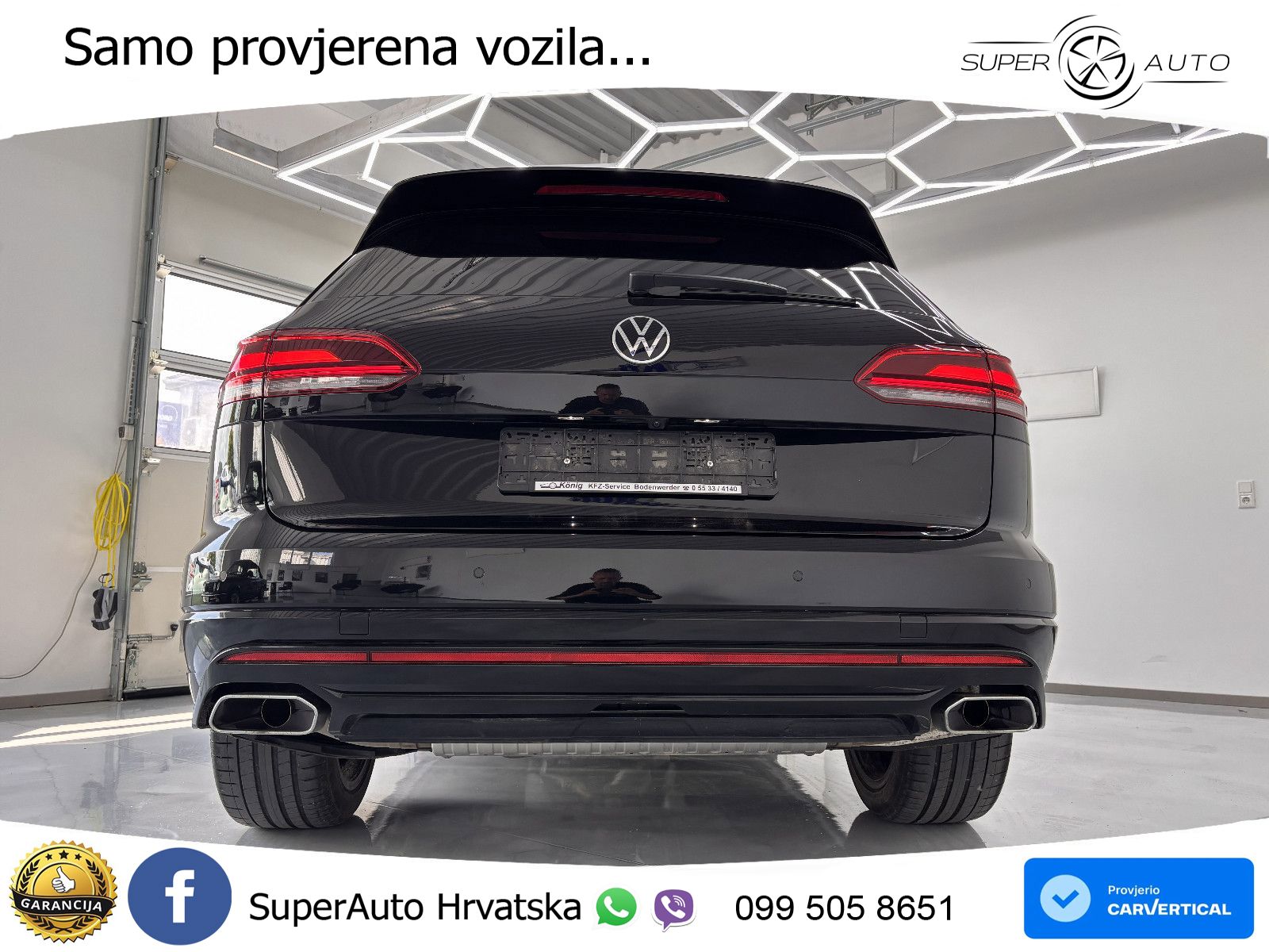 Volkswagen Touareg 3.0 V6 TDI (286 KS) 4MOTION Tiptronic R-Line LED+GR SJED+ACC
