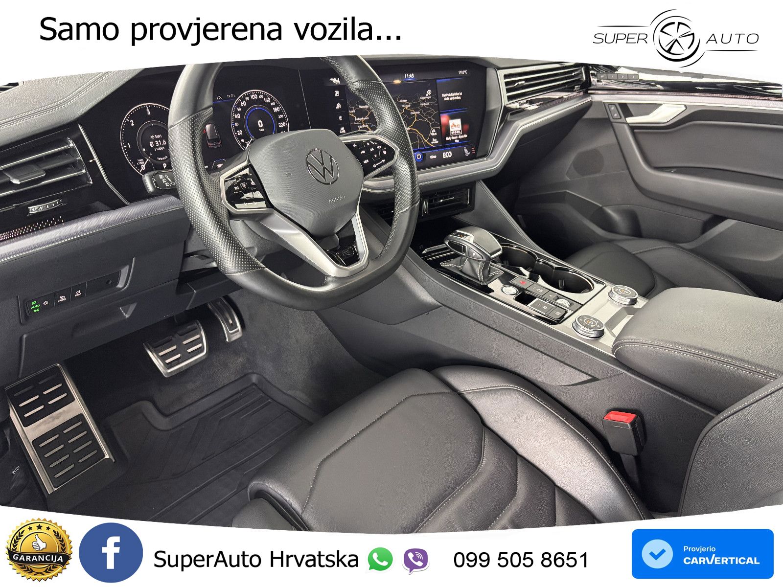 Volkswagen Touareg 3.0 V6 TDI (286 KS) 4MOTION Tiptronic R-Line LED+GR SJED+ACC