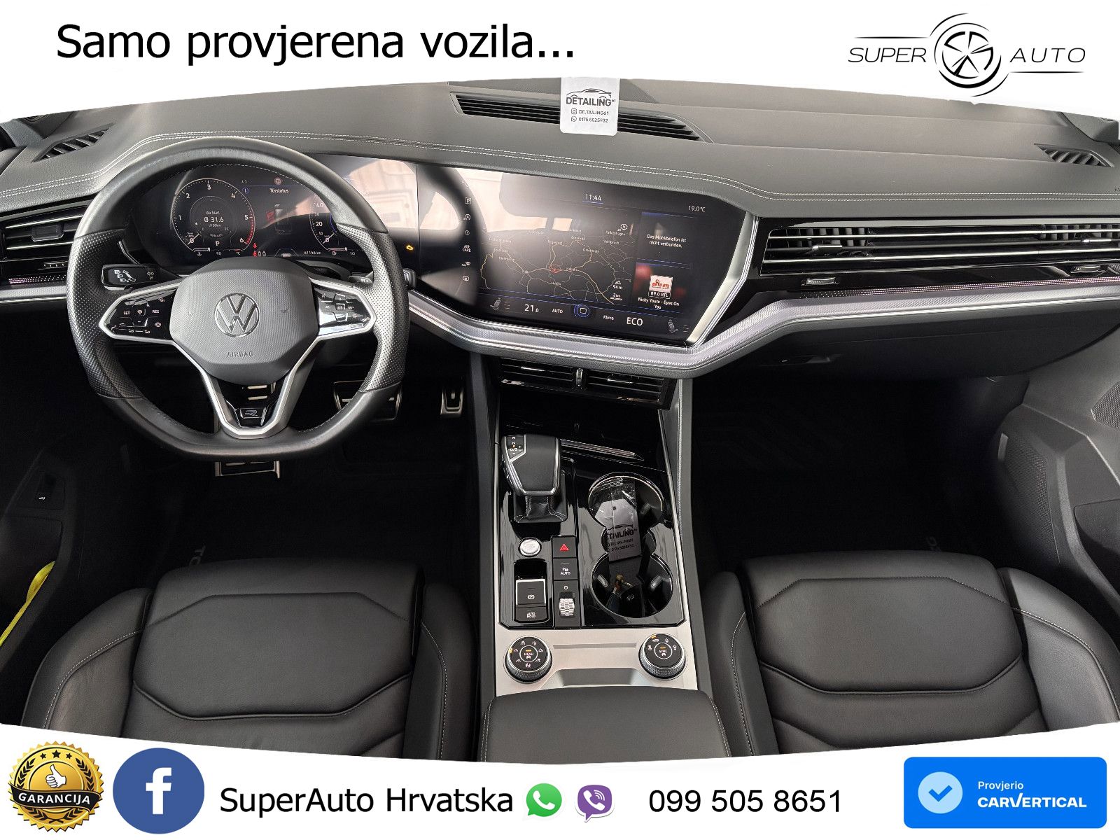 Volkswagen Touareg 3.0 V6 TDI (286 KS) 4MOTION Tiptronic R-Line LED+GR SJED+ACC