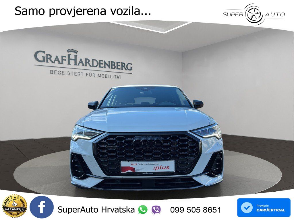 Audi Q3 40 TDI (200 KS) quattro S tronic S line MATRIX+GR SJED+KAM