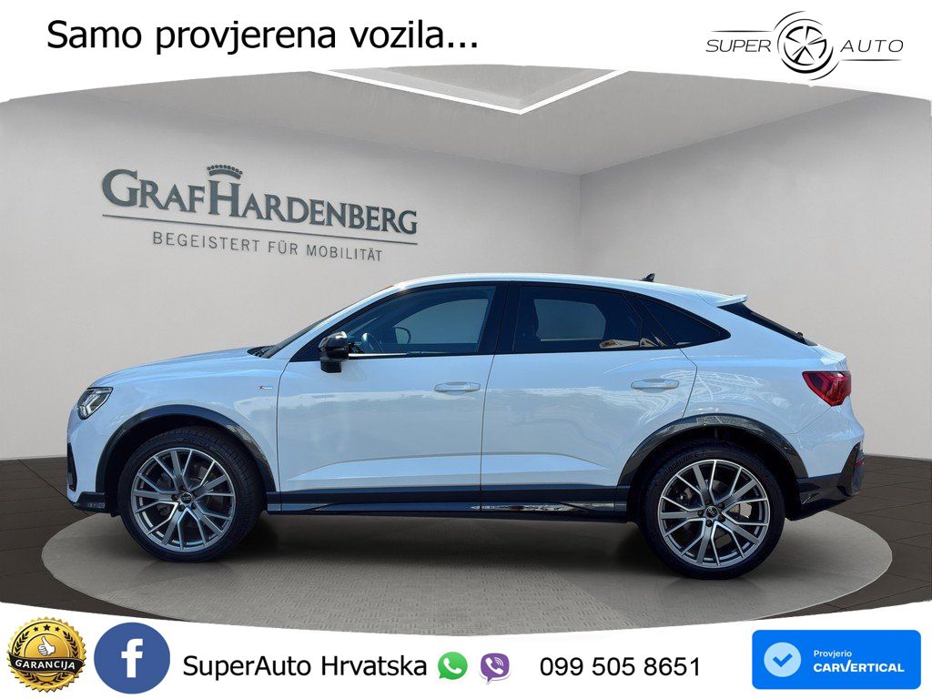 Audi Q3 40 TDI (200 KS) quattro S tronic S line MATRIX+GR SJED+KAM