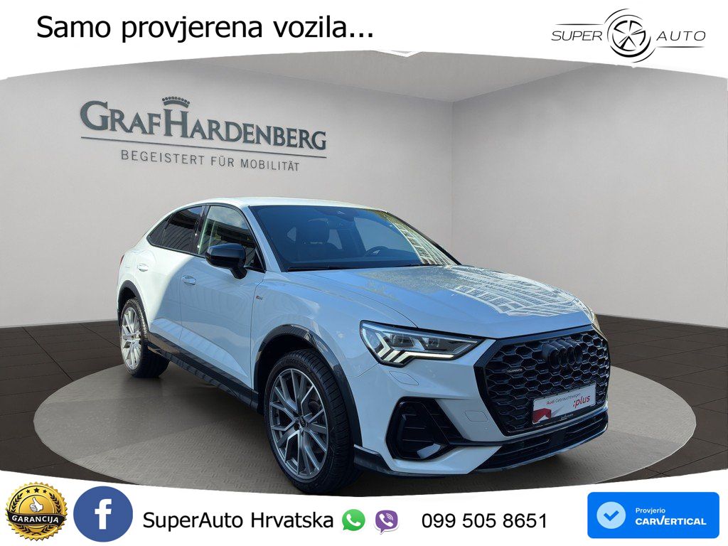 Audi Q3 40 TDI (200 KS) quattro S tronic S line MATRIX+GR SJED+KAM