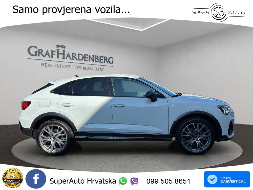 Audi Q3 40 TDI (200 KS) quattro S tronic S line MATRIX+GR SJED+KAM