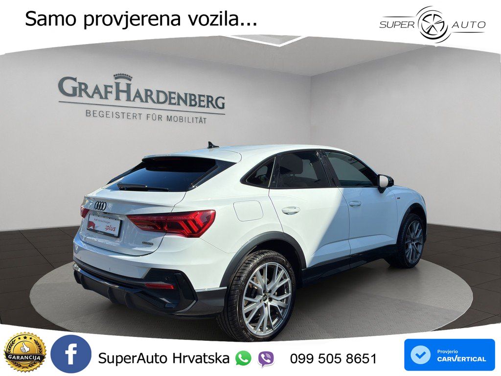 Audi Q3 40 TDI (200 KS) quattro S tronic S line MATRIX+GR SJED+KAM