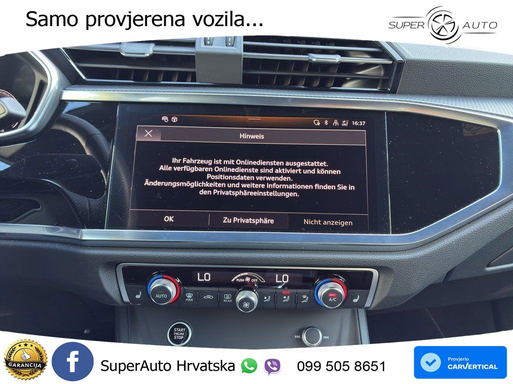Audi Q3 40 TDI (200 KS) quattro S tronic S line MATRIX+GR SJED+KAM