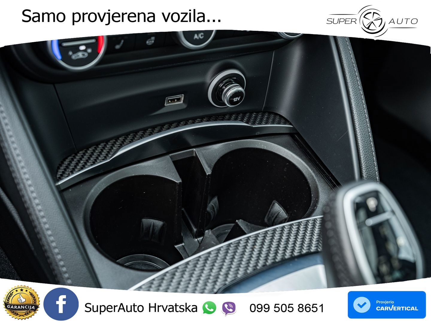 Alfa Romeo Stelvio Quadrifoglio 2.9 V6 Bi-Turbo (520 KS) Q4 Automatic LED+GR SJED+ACC