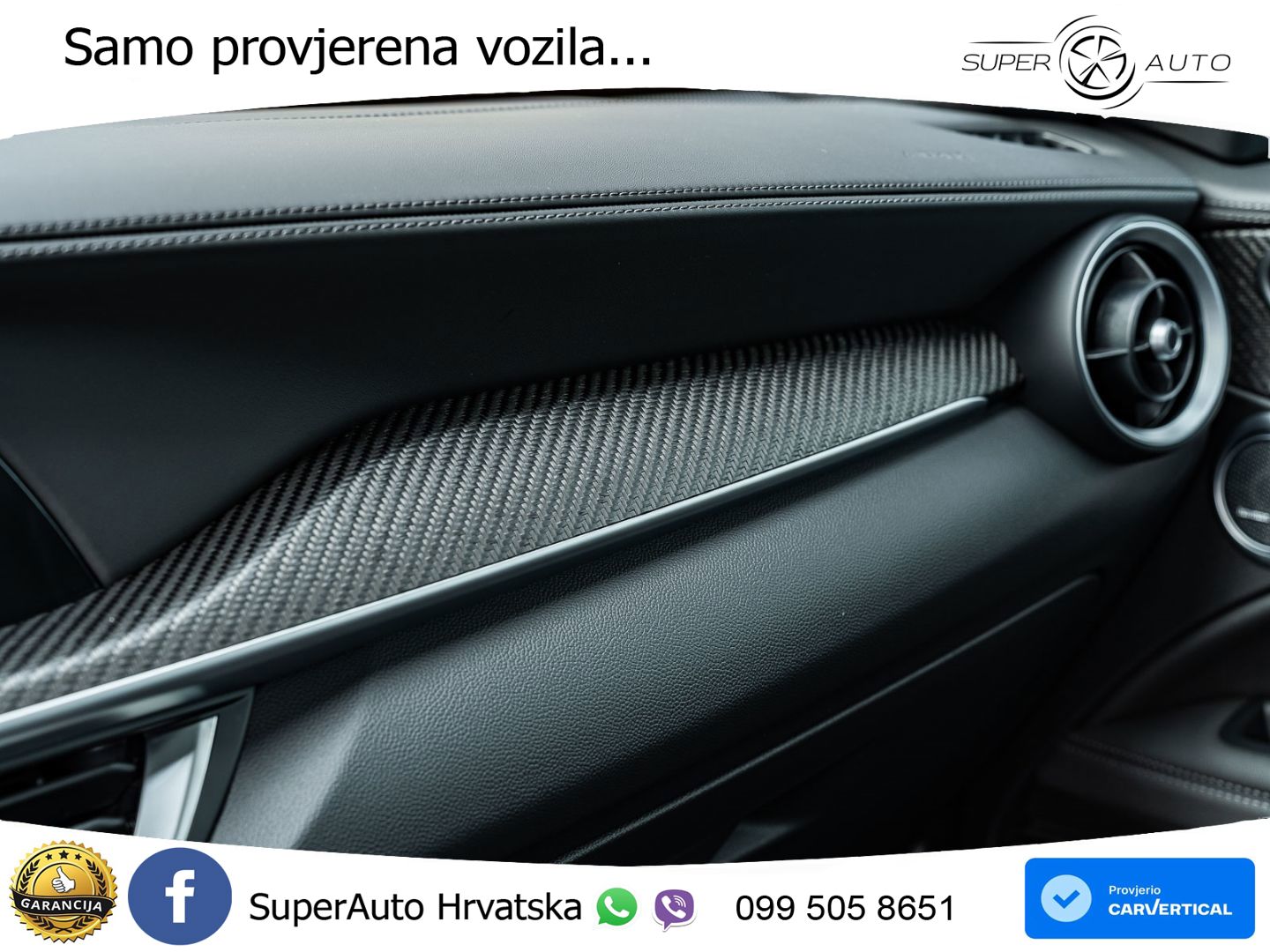 Alfa Romeo Stelvio Quadrifoglio 2.9 V6 Bi-Turbo (520 KS) Q4 Automatic LED+GR SJED+ACC