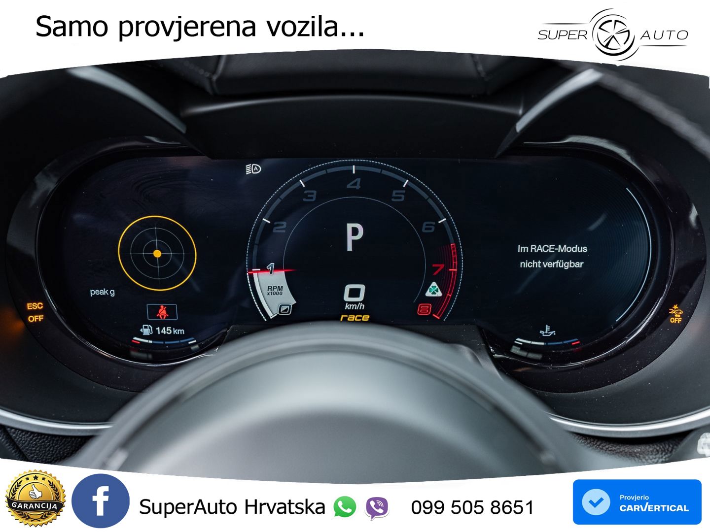 Alfa Romeo Stelvio Quadrifoglio 2.9 V6 Bi-Turbo (520 KS) Q4 Automatic LED+GR SJED+ACC
