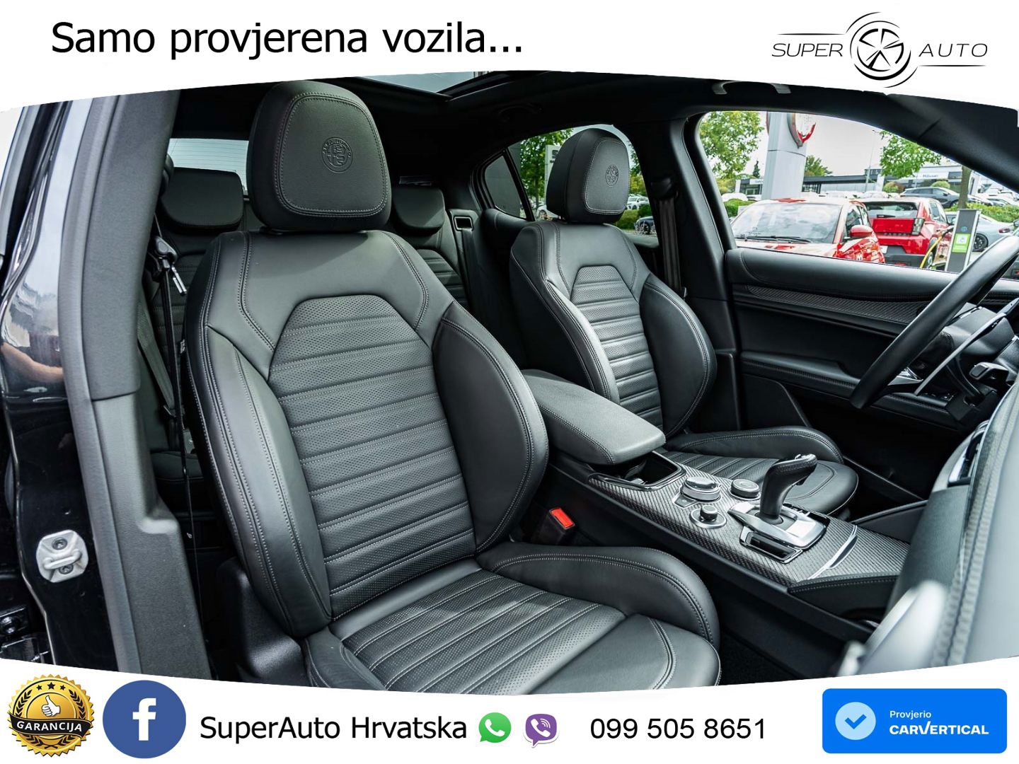 Alfa Romeo Stelvio Quadrifoglio 2.9 V6 Bi-Turbo (520 KS) Q4 Automatic LED+GR SJED+ACC