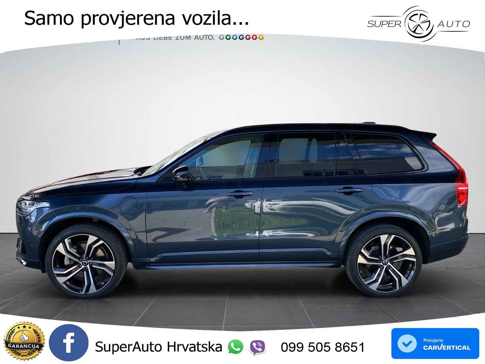 Volvo XC90 2.0 T8 AWD Automatic LED+GR SJED+ACC