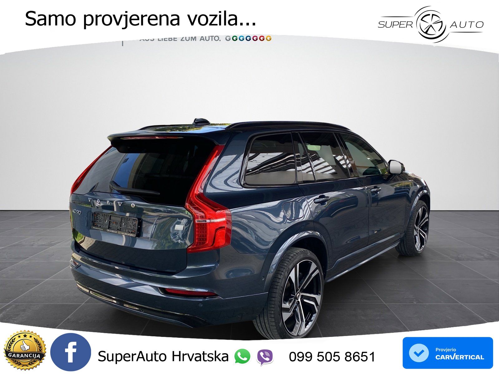 Volvo XC90 2.0 T8 AWD Automatic LED+GR SJED+ACC