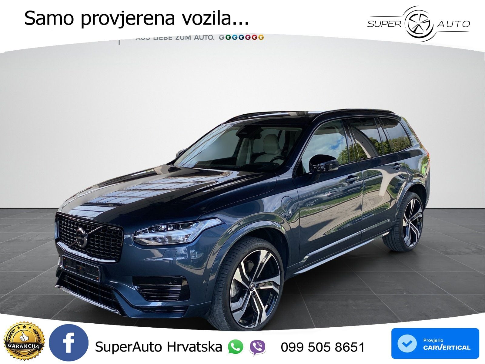 Volvo XC90 2.0 T8 AWD Automatic LED+GR SJED+ACC