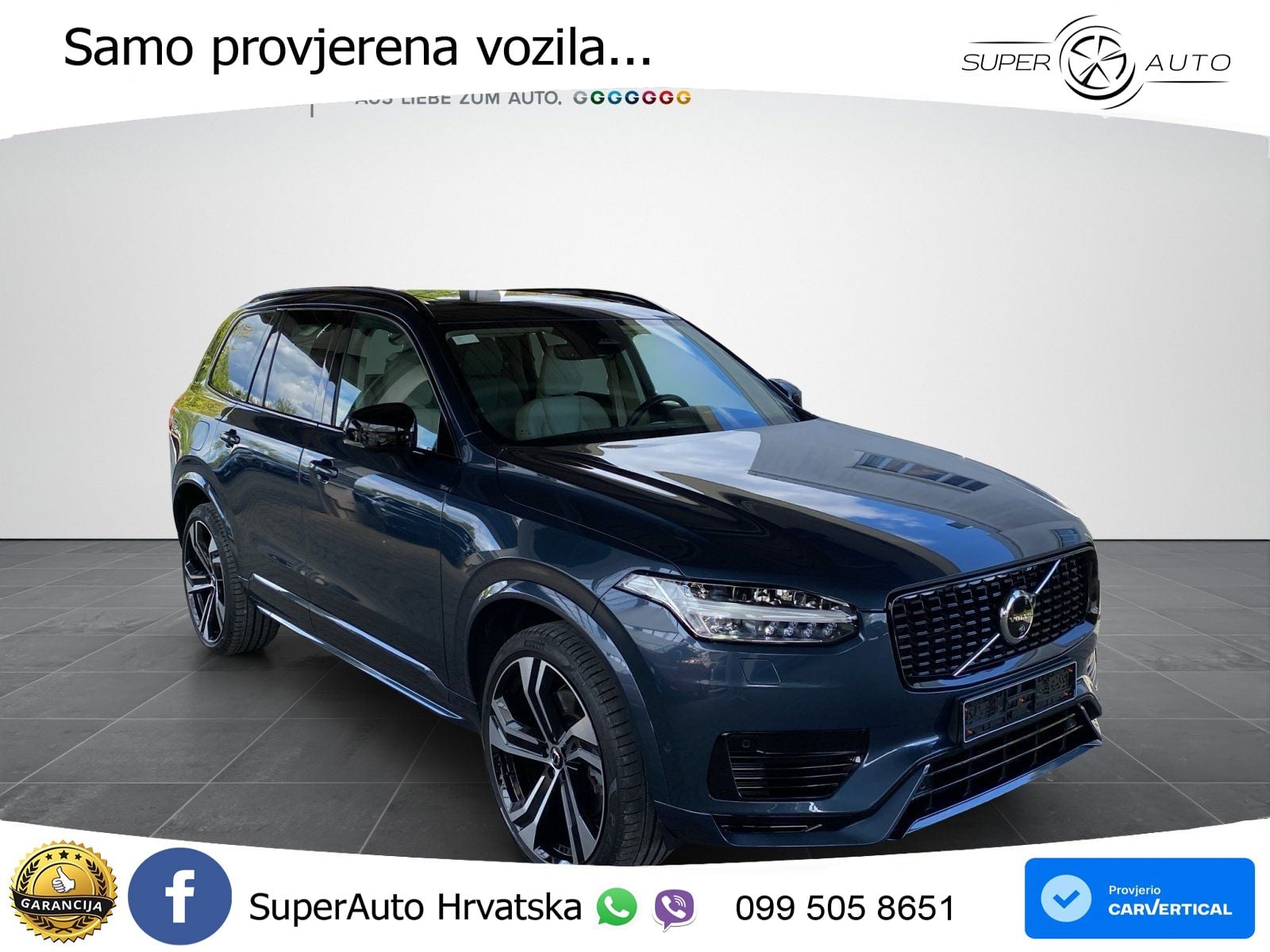 Volvo XC90 2.0 T8 AWD Automatic LED+GR SJED+ACC