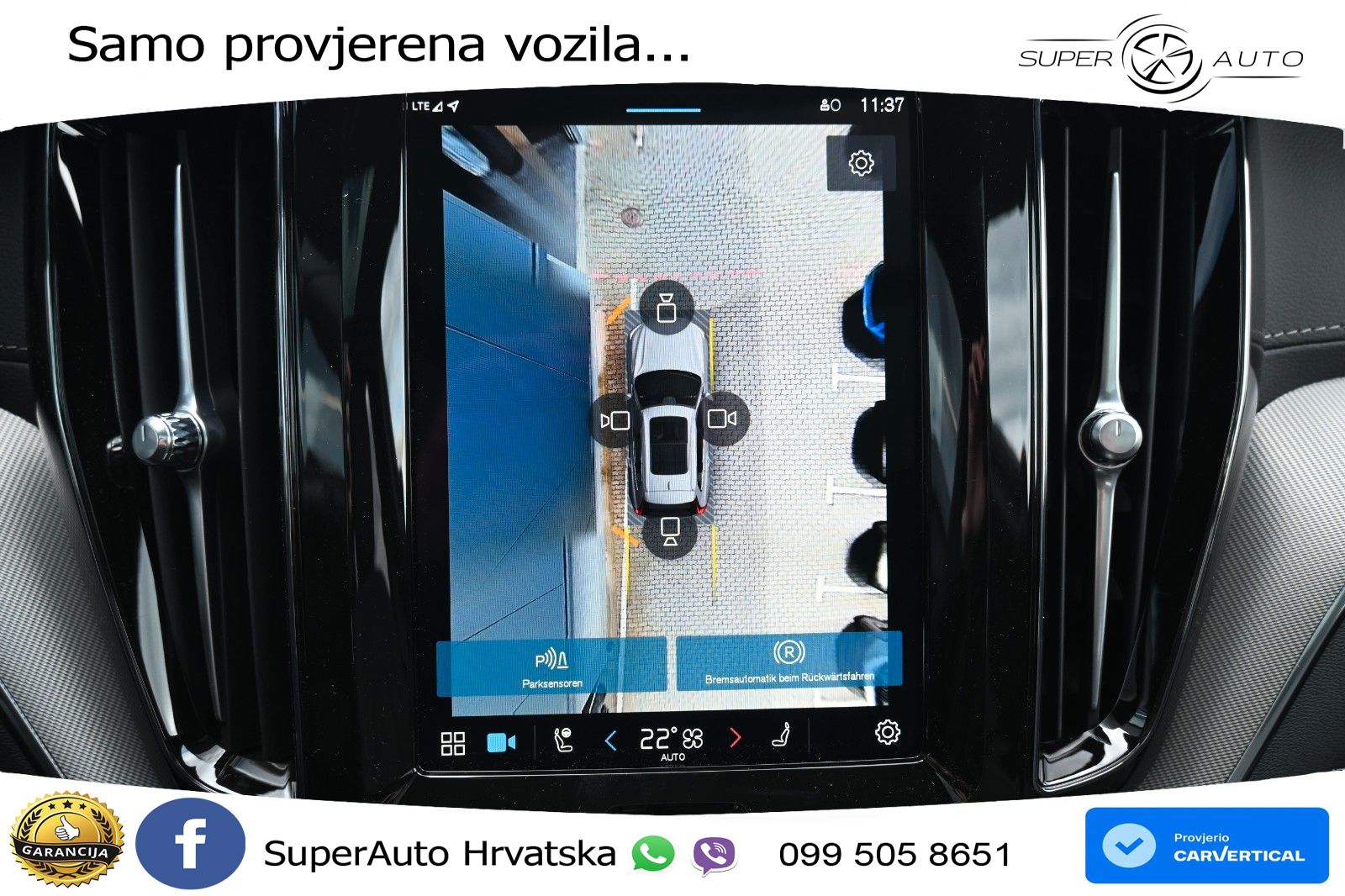 Volvo XC60 B5 Benzin AWD Geartronic ACC+HEAD+4xGR SJED+360+PANO