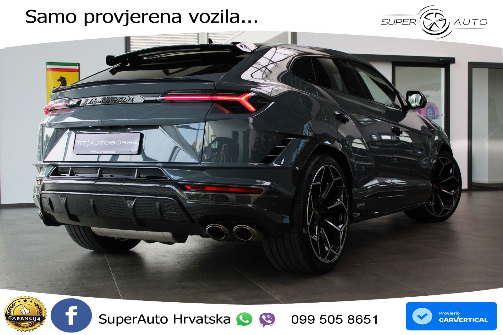 Lamborghini Urus S 4.0 V8 (666 KS) 4WD Automatic LED+GR SJED+ACC