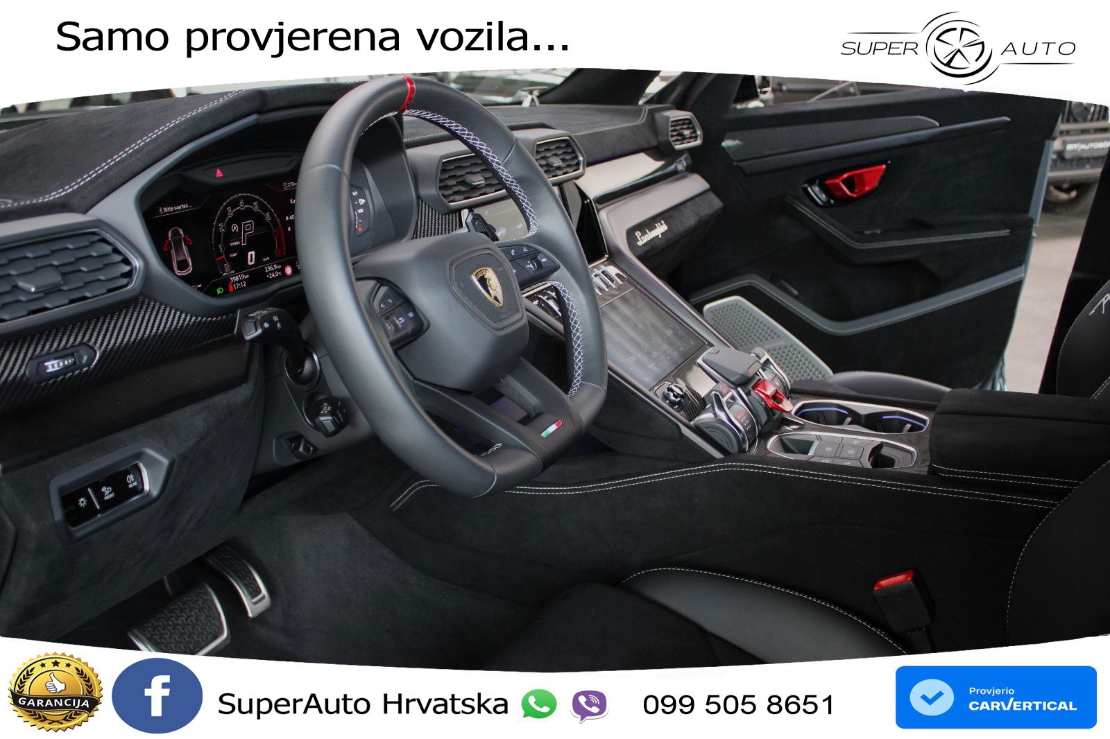Lamborghini Urus S 4.0 V8 (666 KS) 4WD Automatic LED+GR SJED+ACC
