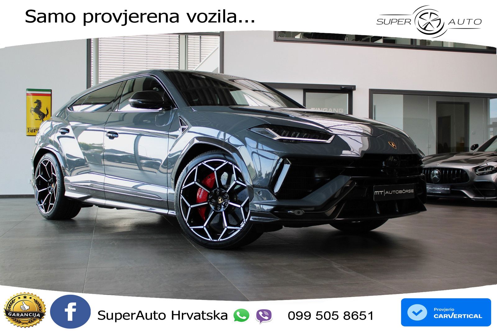 Lamborghini Urus S 4.0 V8 (666 KS) 4WD Automatic LED+GR SJED+ACC
