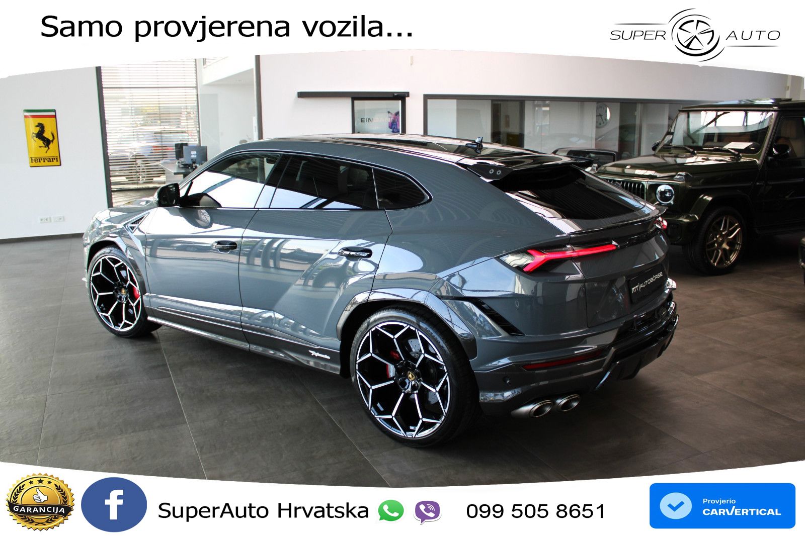 Lamborghini Urus S 4.0 V8 (666 KS) 4WD Automatic LED+GR SJED+ACC