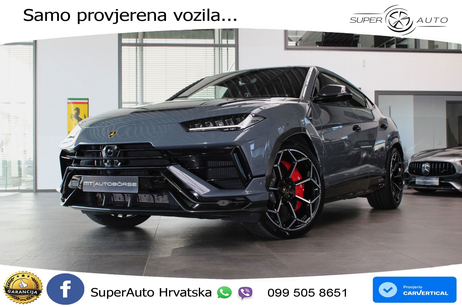 Lamborghini Urus S 4.0 V8 (666 KS) 4WD Automatic LED+GR SJED+ACC