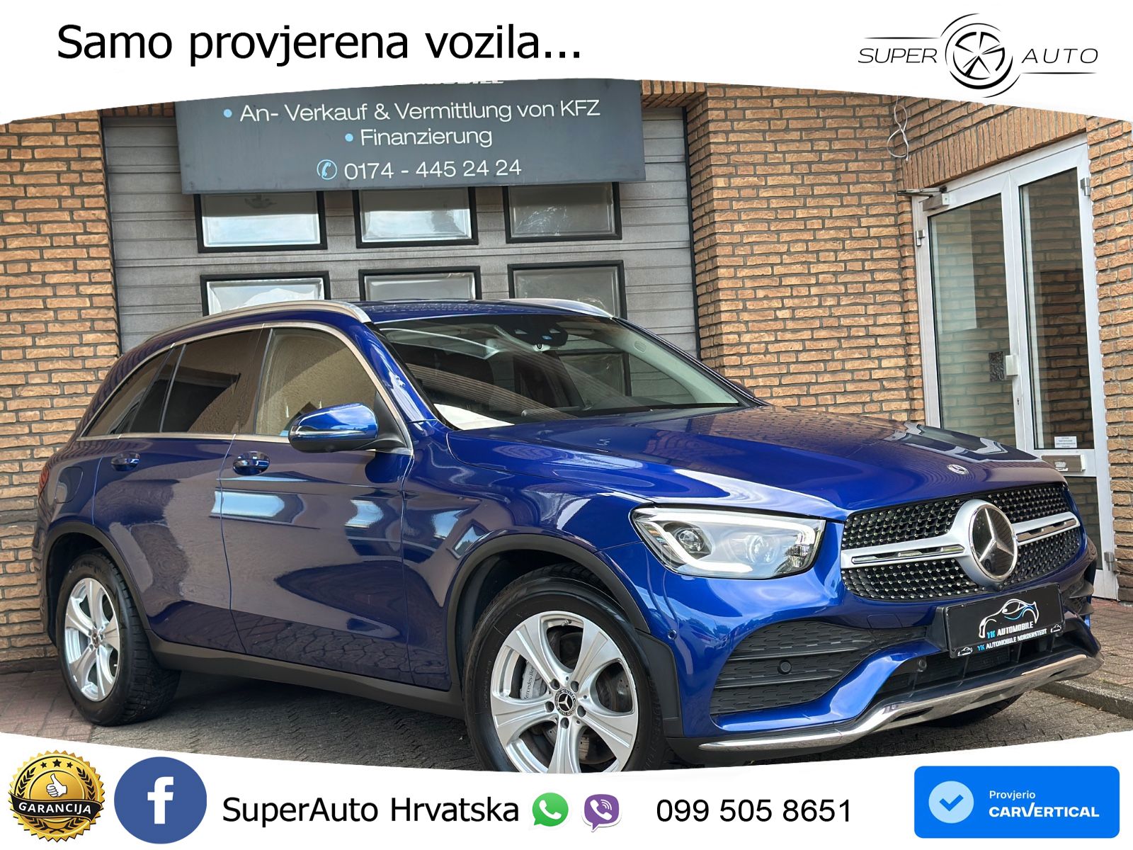Mercedes GLC 220d (194 KS) 4MATIC G-TRONIC AMG LED+GR SJED+ACC