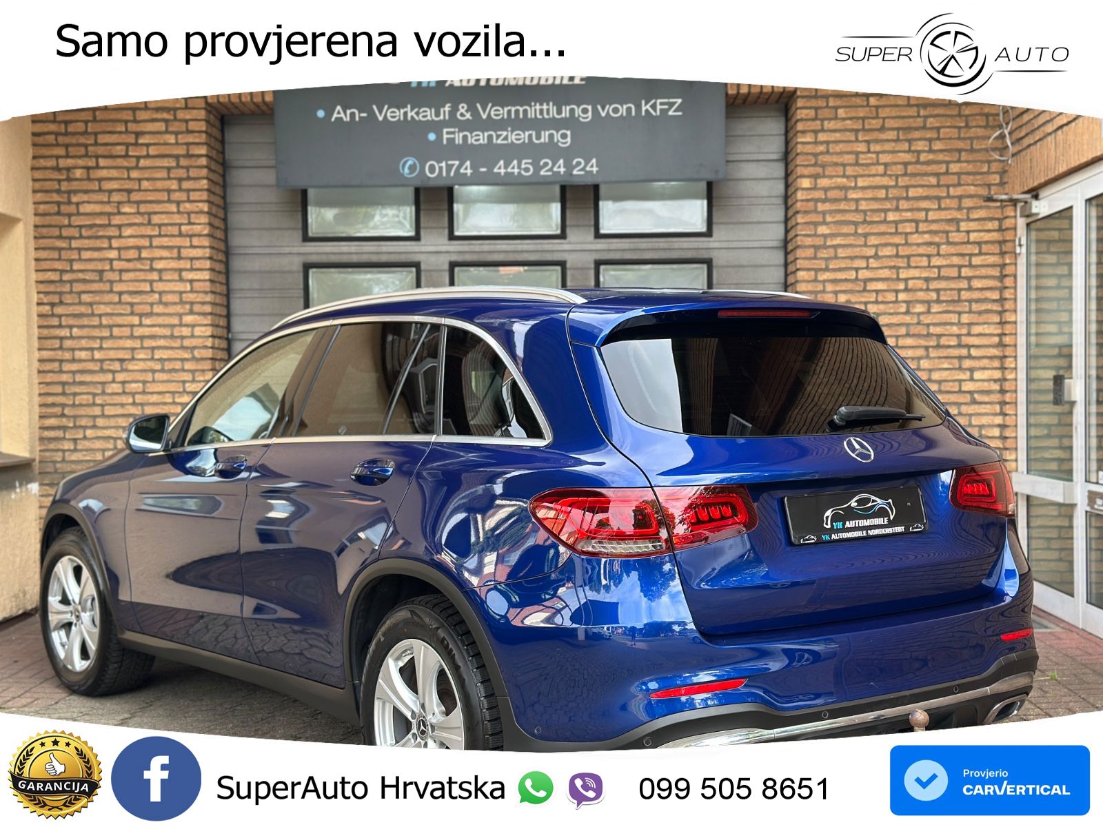 Mercedes GLC 220d (194 KS) 4MATIC G-TRONIC AMG LED+GR SJED+ACC