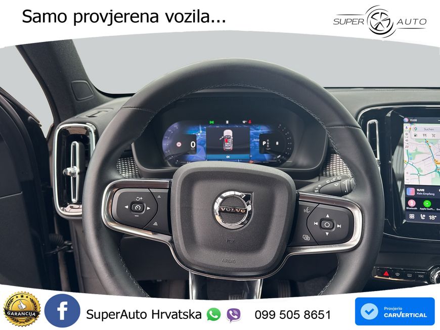Volvo XC40 2.0 B3 163 KS Automatic LED+GR SJED+ACC