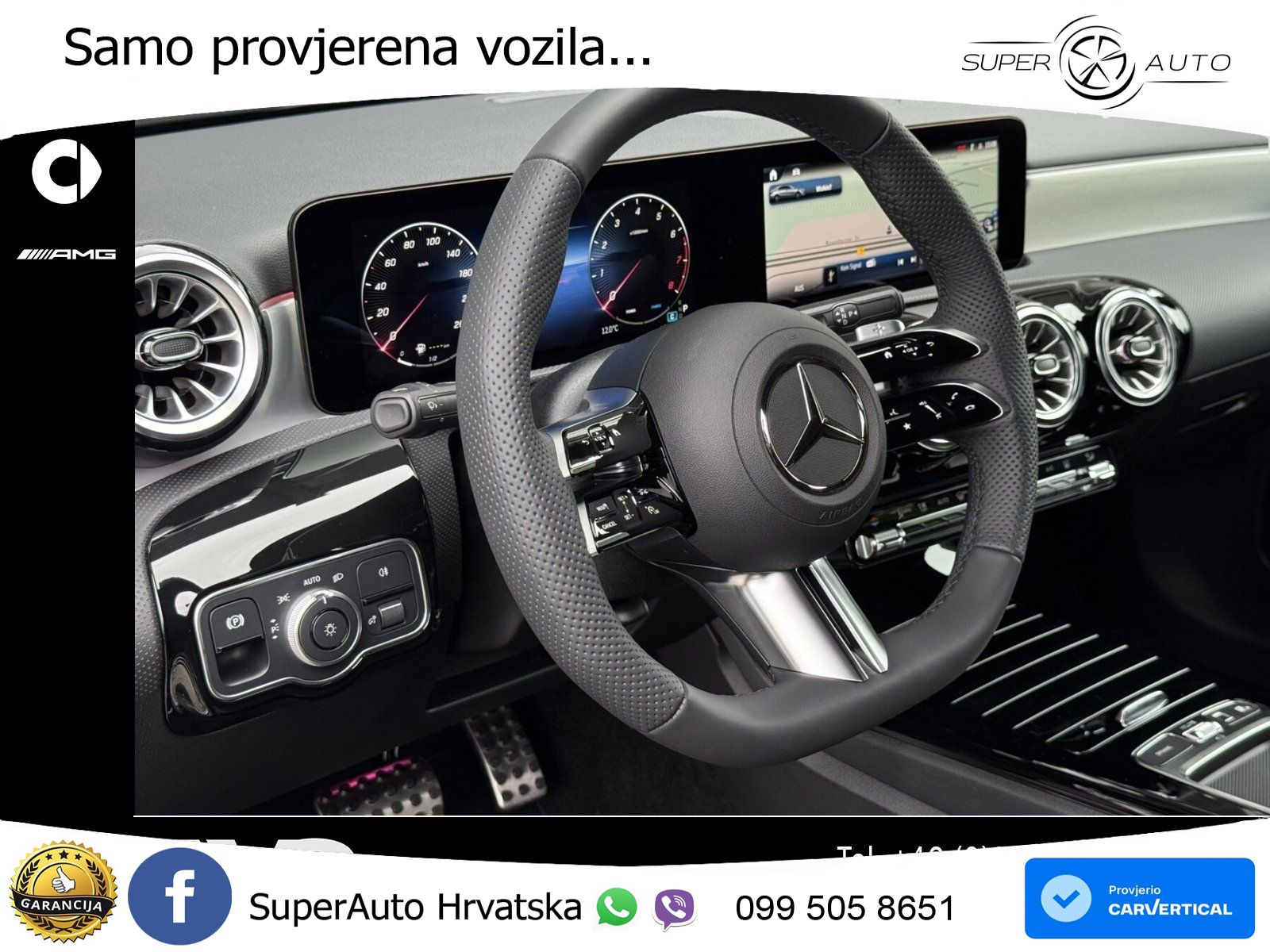 Mercedes-Benz A 200 7G-DCT AMG LED+GR SJED+ACC