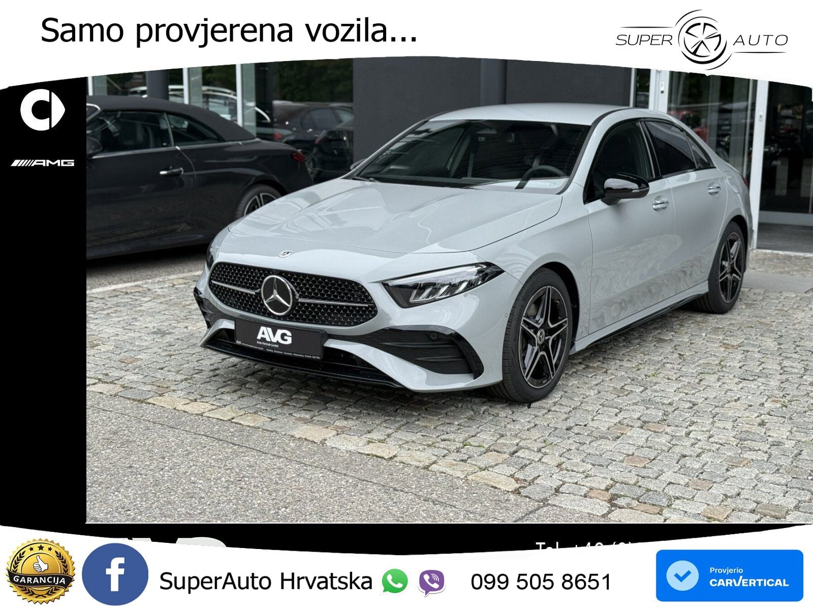 Mercedes-Benz A 200 7G-DCT AMG LED+GR SJED+ACC
