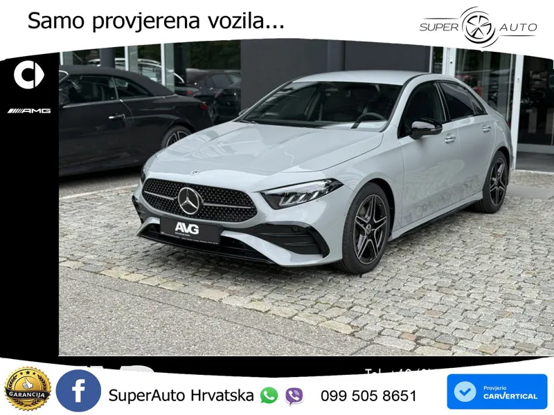 Mercedes-Benz A 200 7G-DCT AMG LED+GR SJED+ACC